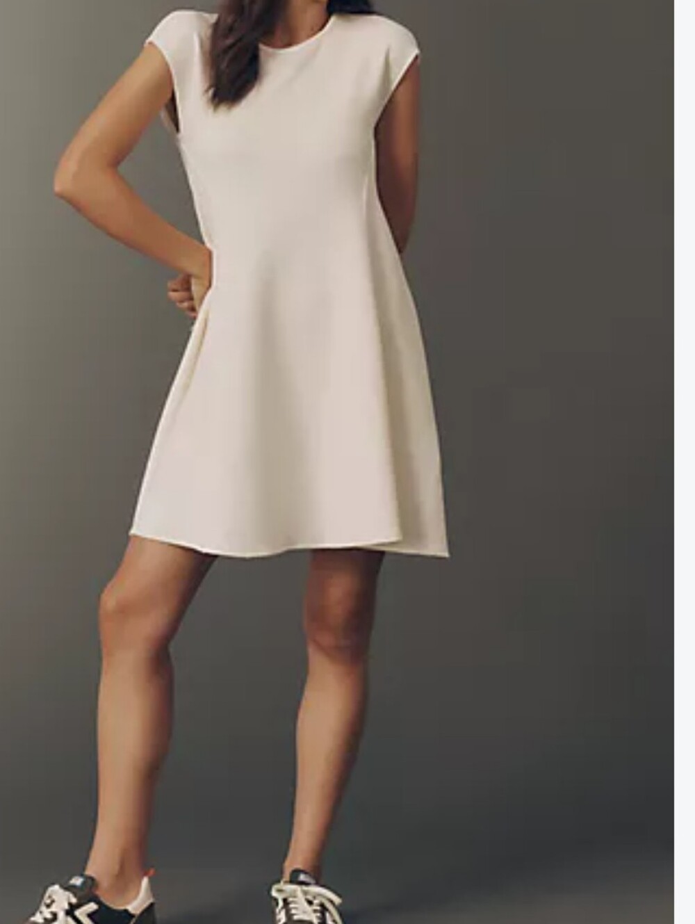 Daily Practice By Anthropologie Knot Dress *Cream * Medium * NWT